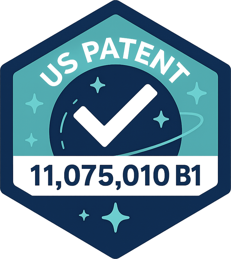US patent 11075010 B1
